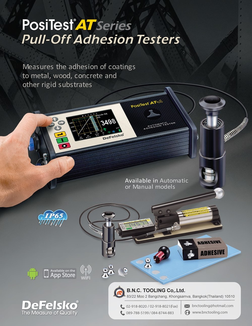 DeFelsko,Adhesion Testers,PosiTest AT