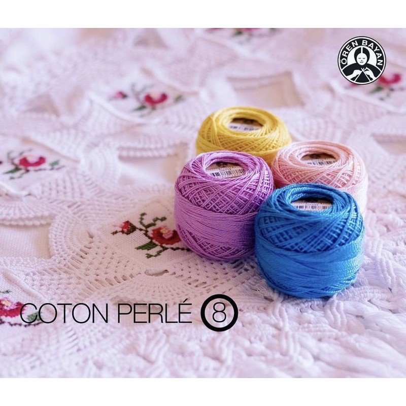 Madam Tricot ไหมปักเบอร์ 8 cotton 100% ขนาด 10g