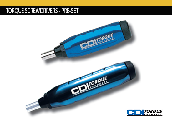 CDI,TORQUE SCREWDRIVERS - PRE-SET,21SP