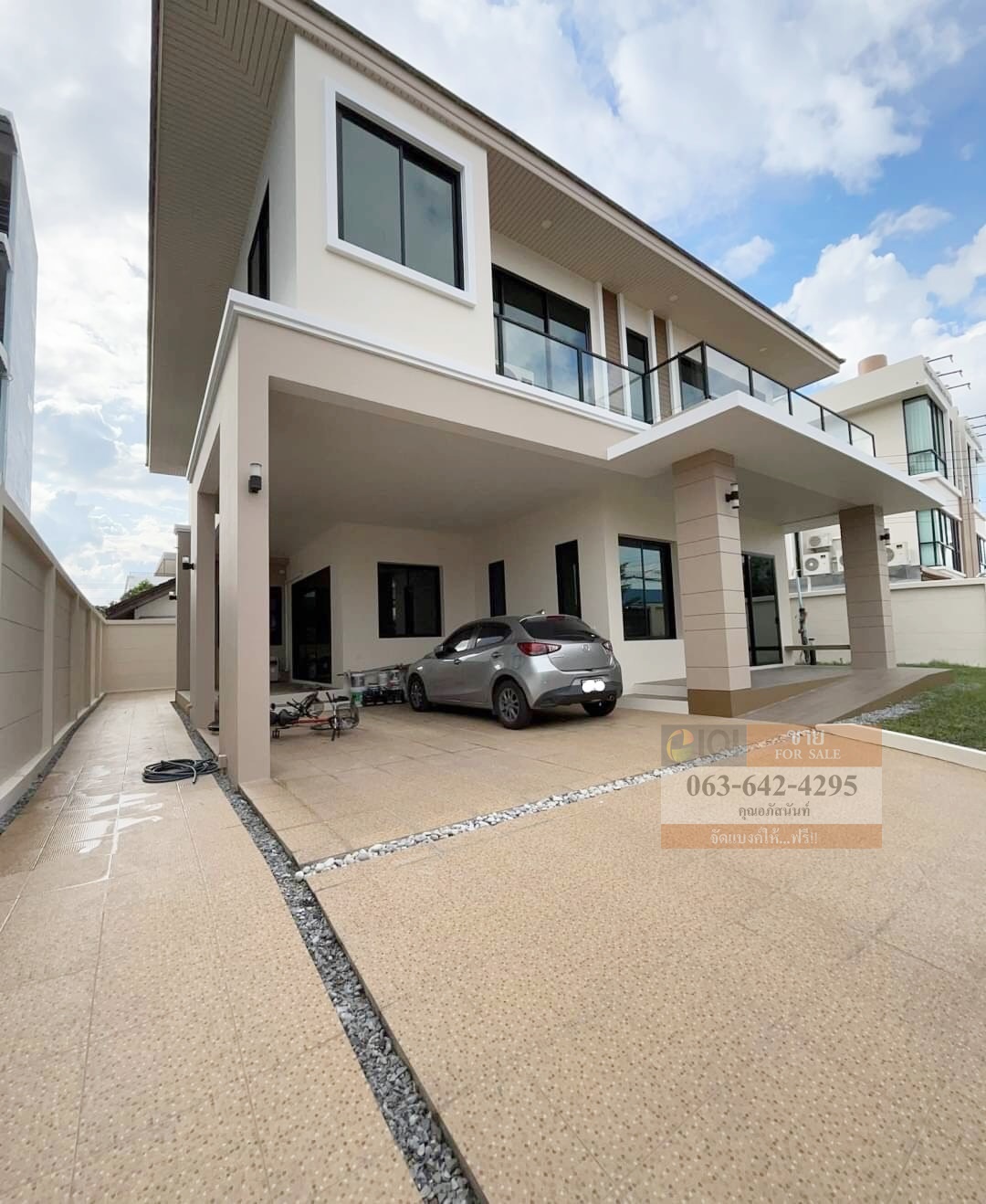 ขายบ้าน ปลูกสร้างเอง modern style ซอยลาดพร้าว 101 ใกล้รถไฟฟ้าสายสีเหลือง