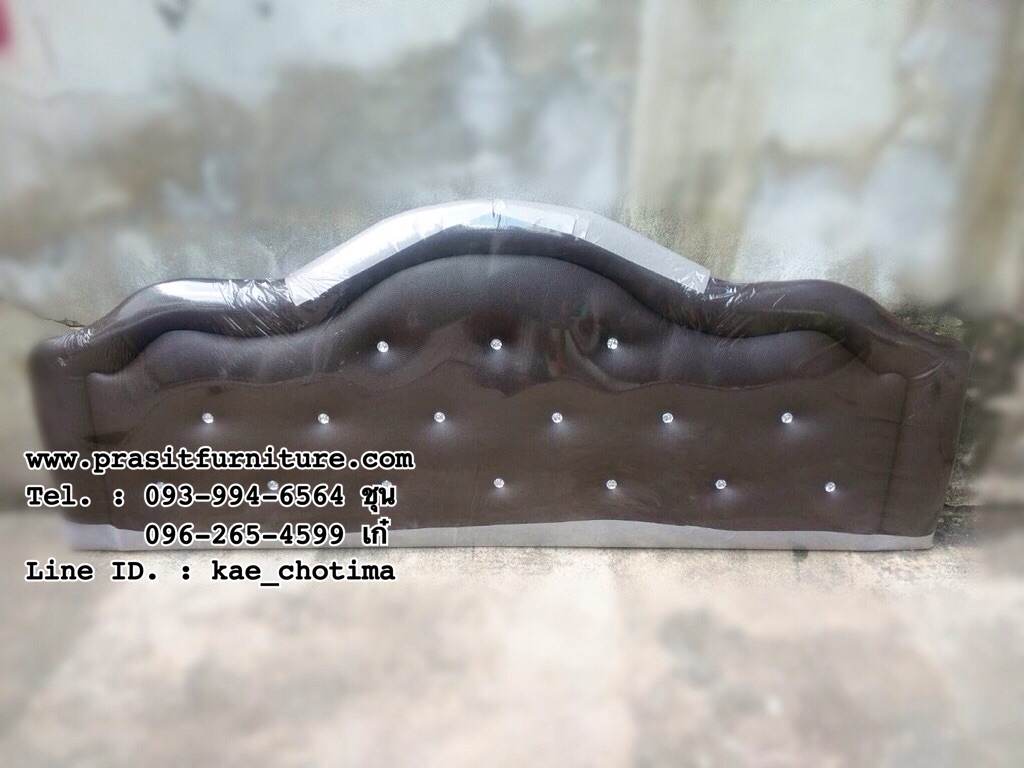 บล็อคที่นอนพร้อมฐานรอง รุ่นมงกุฏปักเพชร