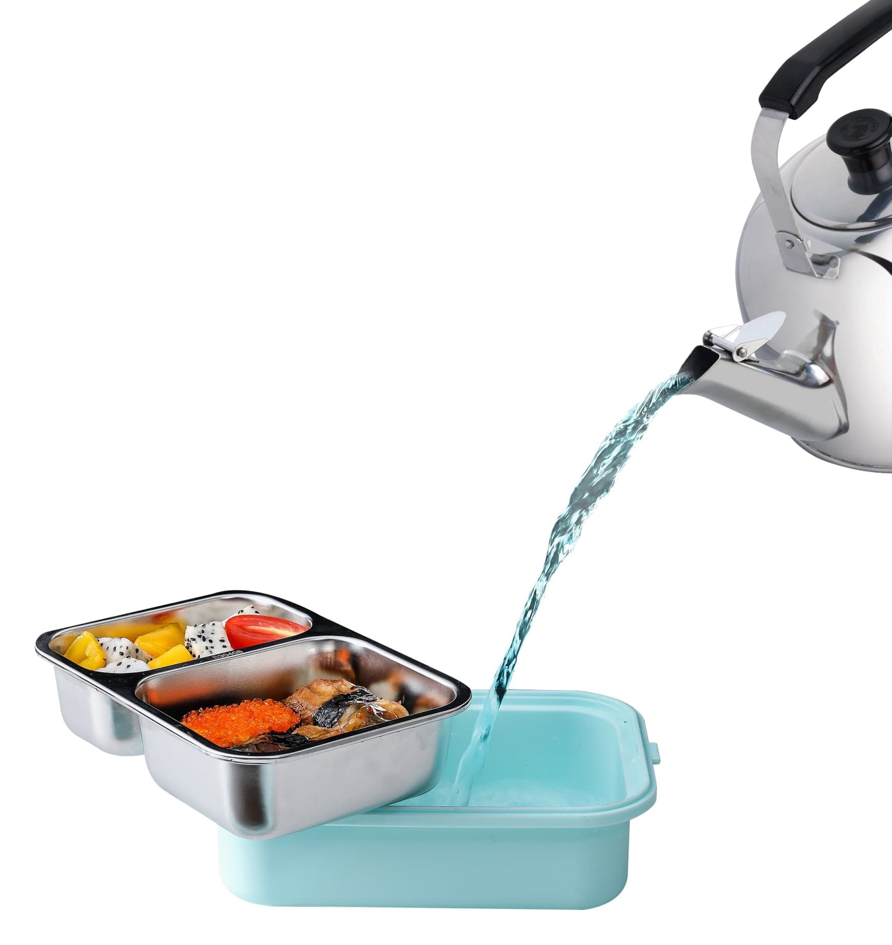 Zebra กล่องข้าวเบนโตะ (Bento) ตราหัวม้าลาย พิเศษแถมช้อน 1 คัน Zebra
