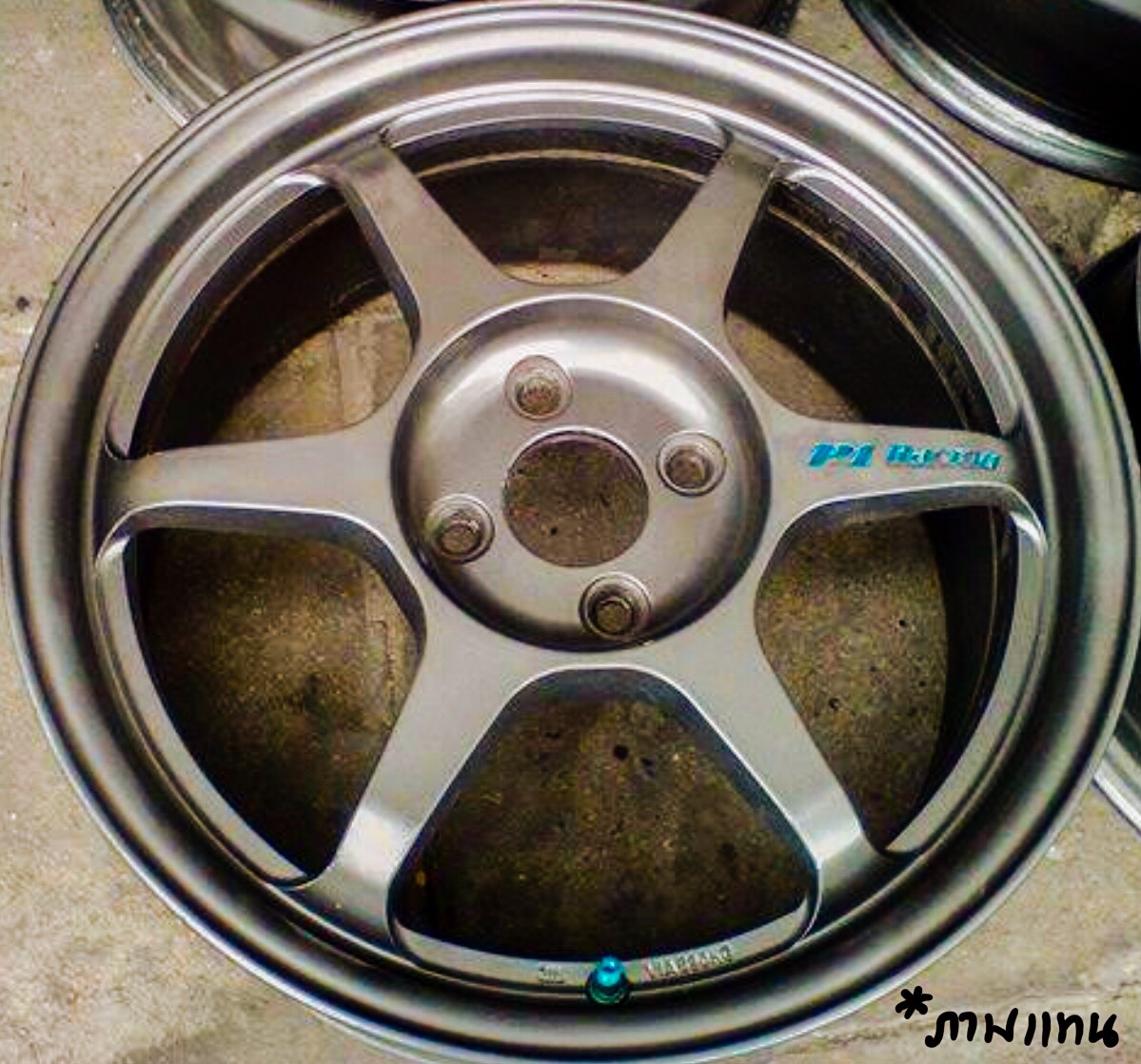 ล้อ Buddy Club P1 QF ขอบ16 5/114 Offset+42 กว้าง7นิ้ว 2 วง