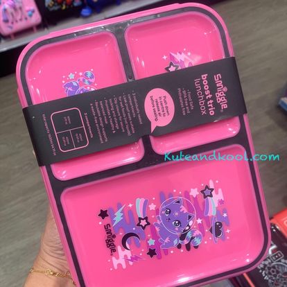 Smiggle กล่องข้าว Boost Trio - cat