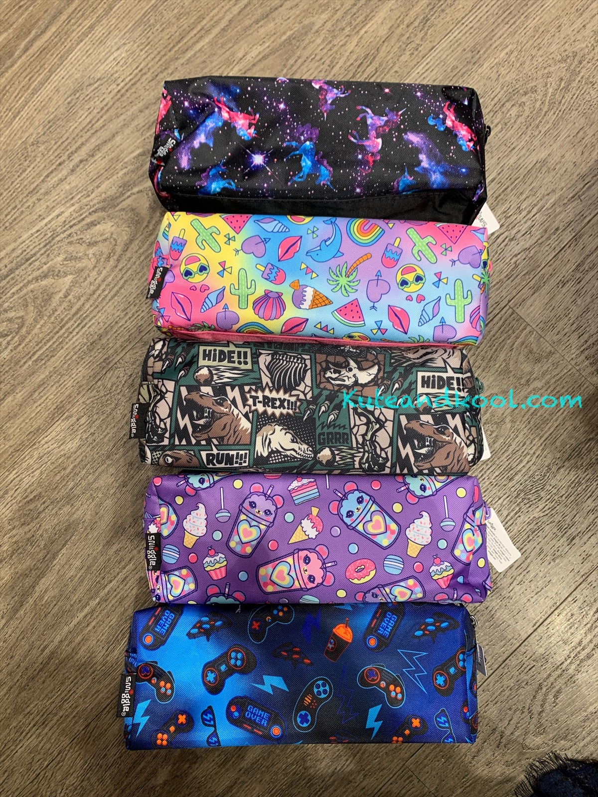 กระเป๋าดินสอ Smiggle Twin zip Pencilcase- wonder world