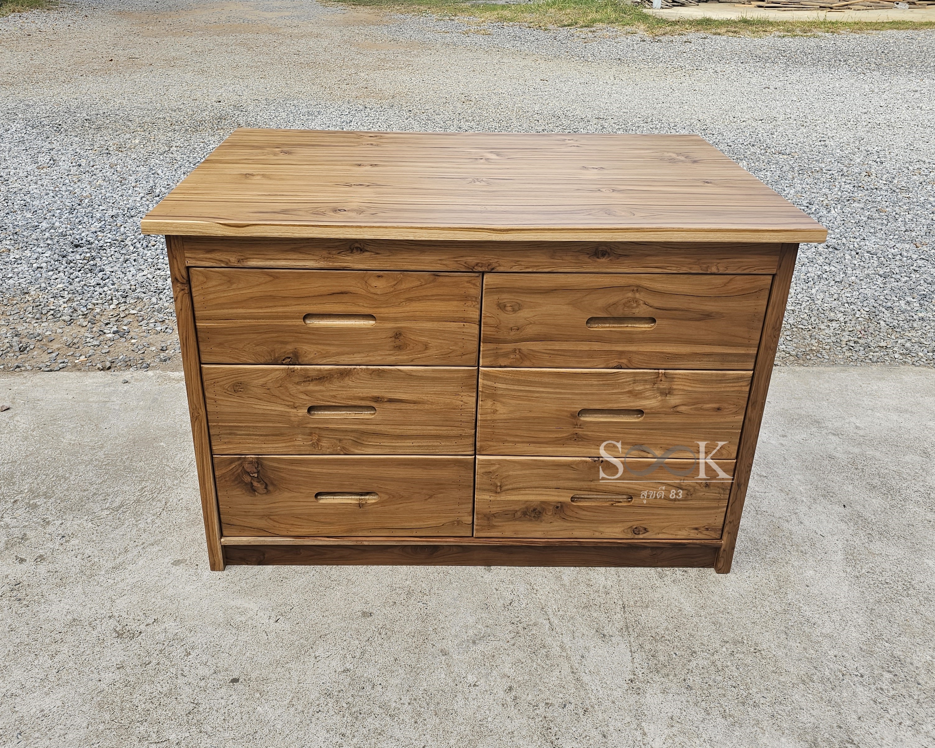 โต๊ะเคาน์เตอร์ไอส์แลนด์ 6 ลิ้นชัก