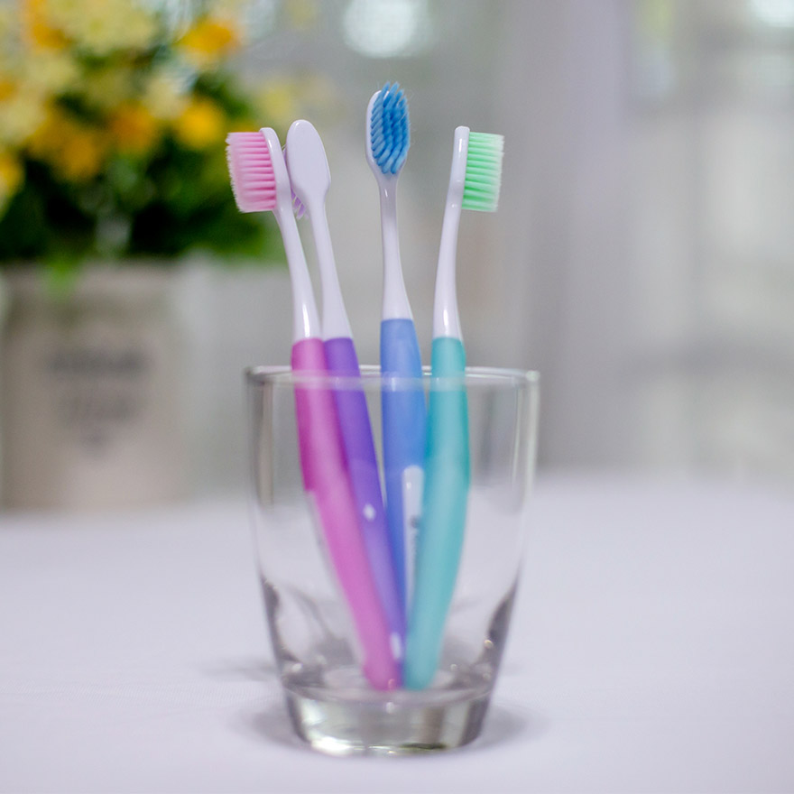 แปรงสีฟัน ปาล์มเมด ดราแก้นทิ้นท์ (12 ชิ้น)