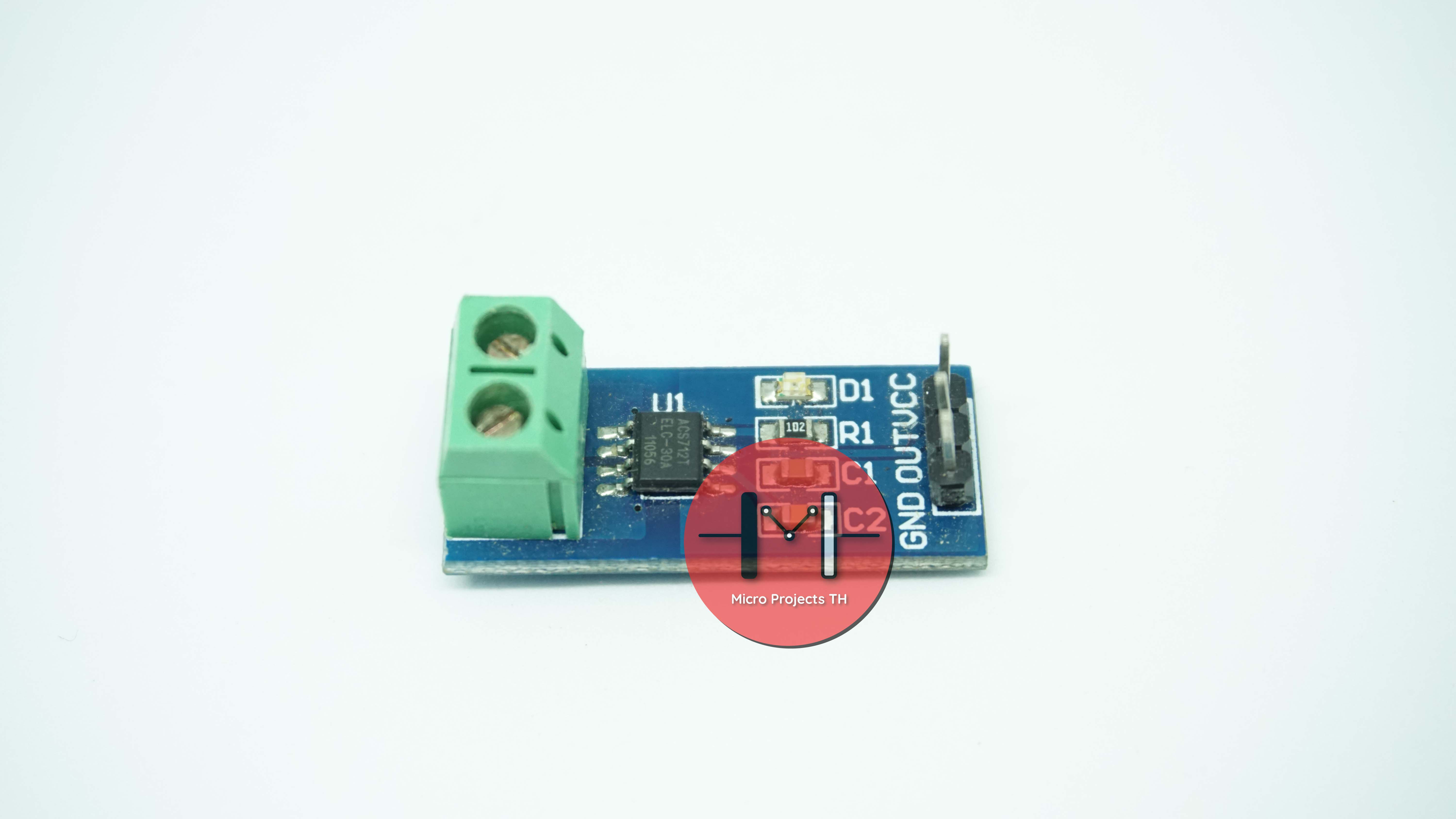 Hall Current Sensor Module 30A (ACS712-30A)