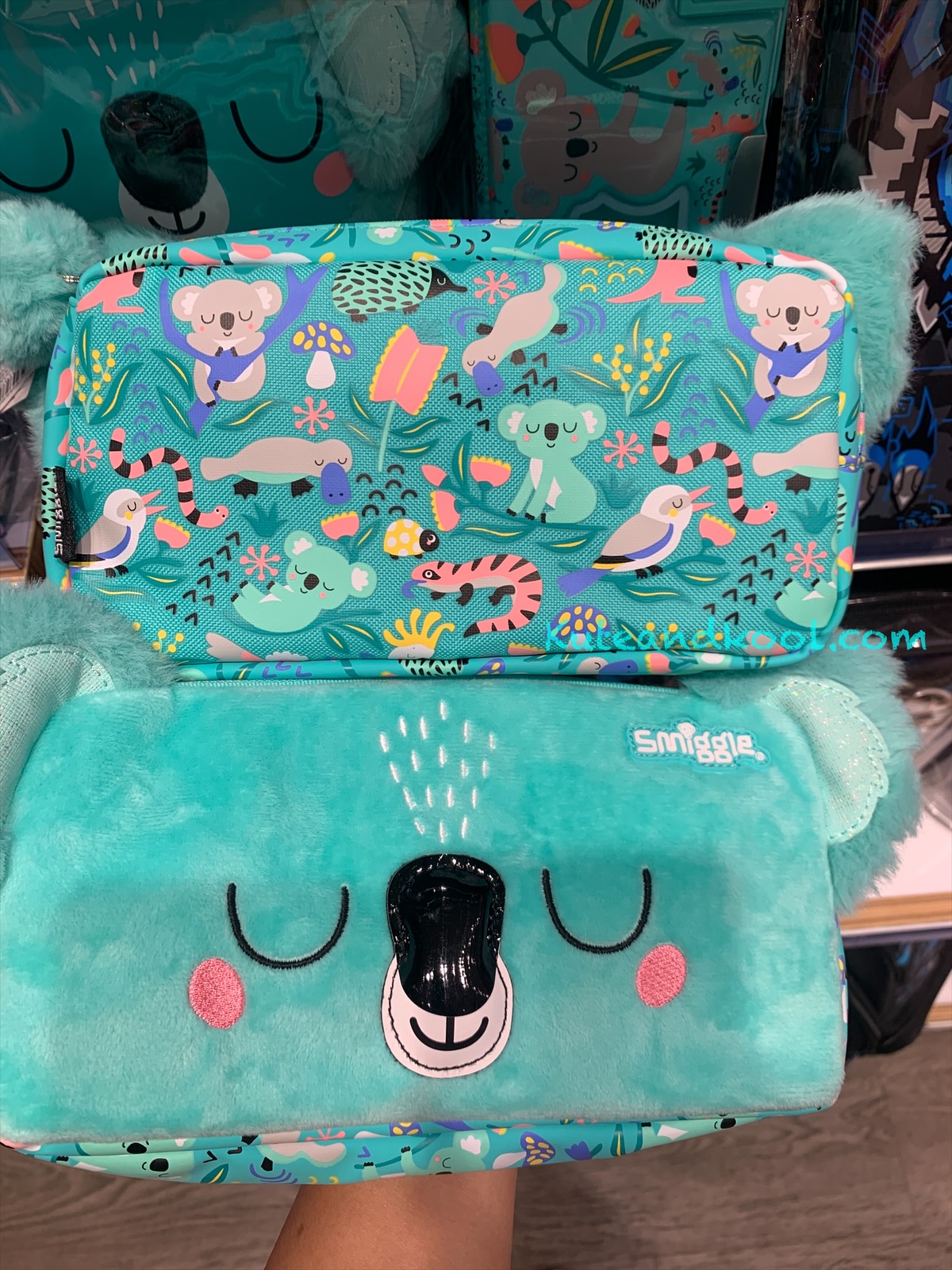 กระเป๋าดินสอ 2 ช่อง Smiggle 2 pocket pencilcase character-Hi there- โคล่า