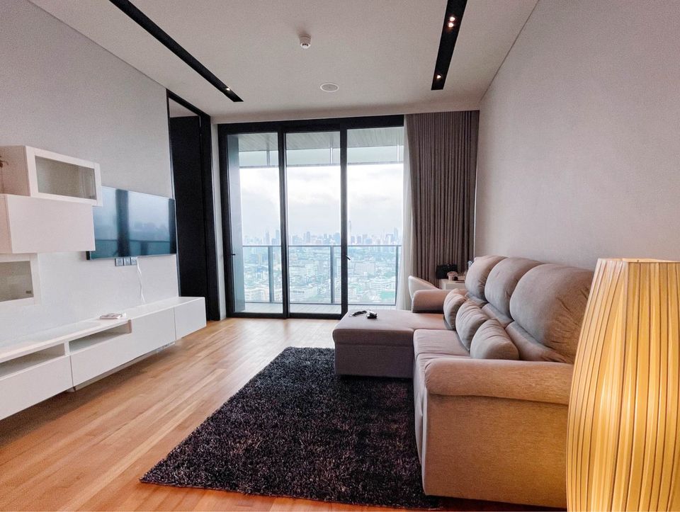 ให้เช่า คอนโด Banyan Tree Residences Bangkok 78.6 ตรม. 1นอน 1น้ำ ชั้น26 มีลิฟส่วนตัว ริมแม่น้ำเจ้าพระยา ติด BTS คลองสาน