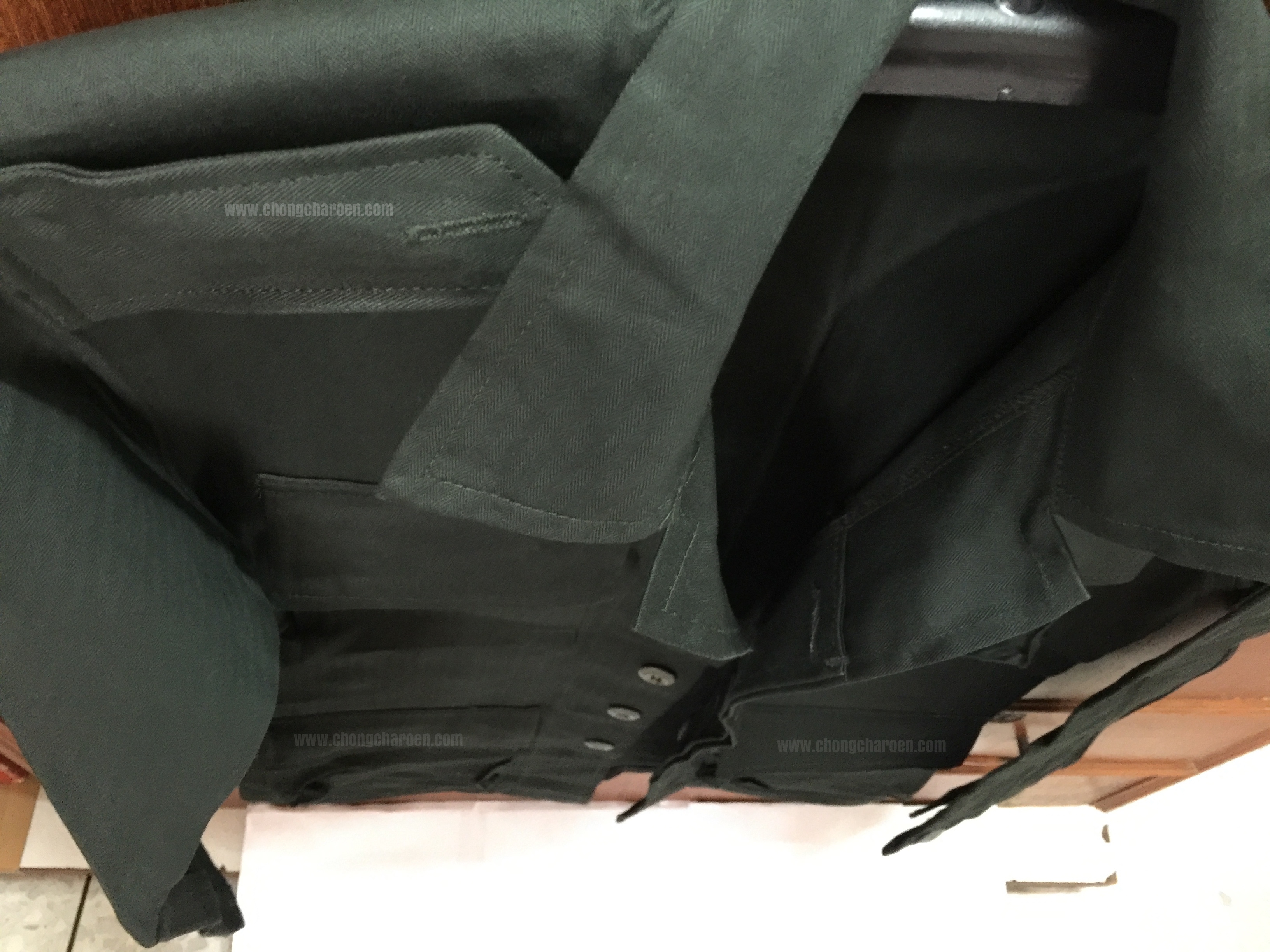 ชุด รด ชุด ฝึก เวส เขียว ยี่ห้อ SEATO ( เสื้อ + กางเกง )