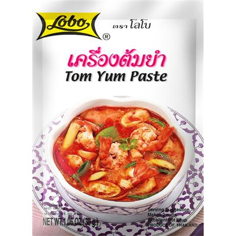 Lobo เครื่องปรุงอาหารคาวและน้ำพริกแกง โลโบ เครื่องต้มยำ 30 กรัม