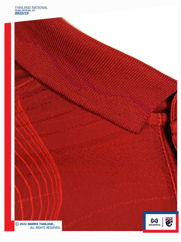 เสื้อทีมชาติไทย 2022-23 เกรดนักเตะ (Player Version) Thailand National Team Kit