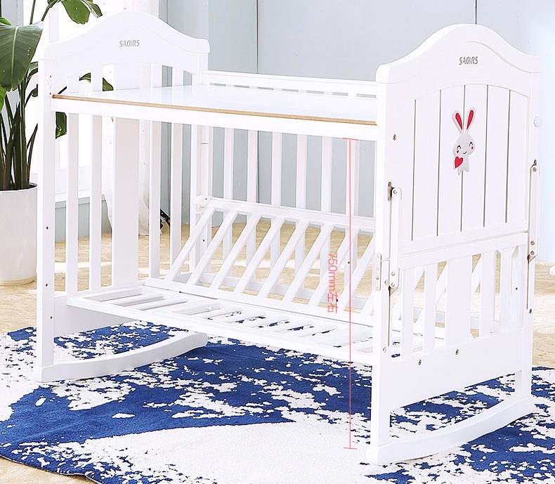 เตียงนอนไม้สีขาว B10135 (WD1)