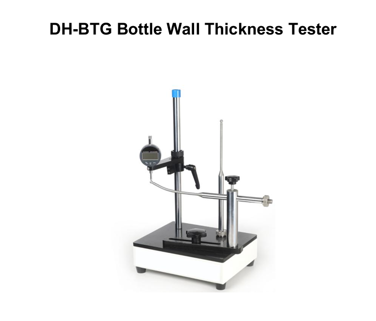 Guangdong Hongtuo DH-BTG,Lab Bottle Wall Thickness Tester for PET, Preform Thickness Gauge Circle Runout Tester,