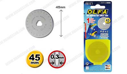 ใบมีด โรตารี 45mm