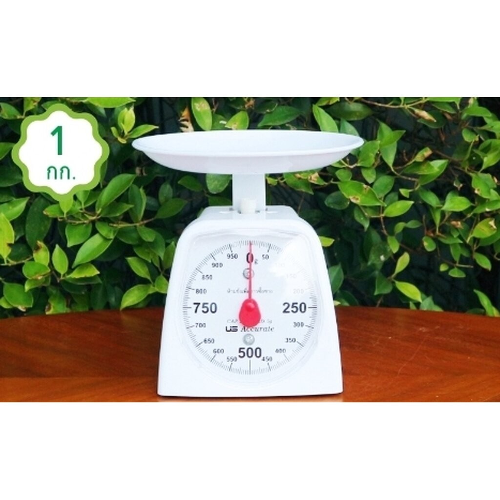 เครื่องชั่งน้ำหนักแบบมีสเกล 1 กก. (SCR-1K) รุ่นจานกลม
