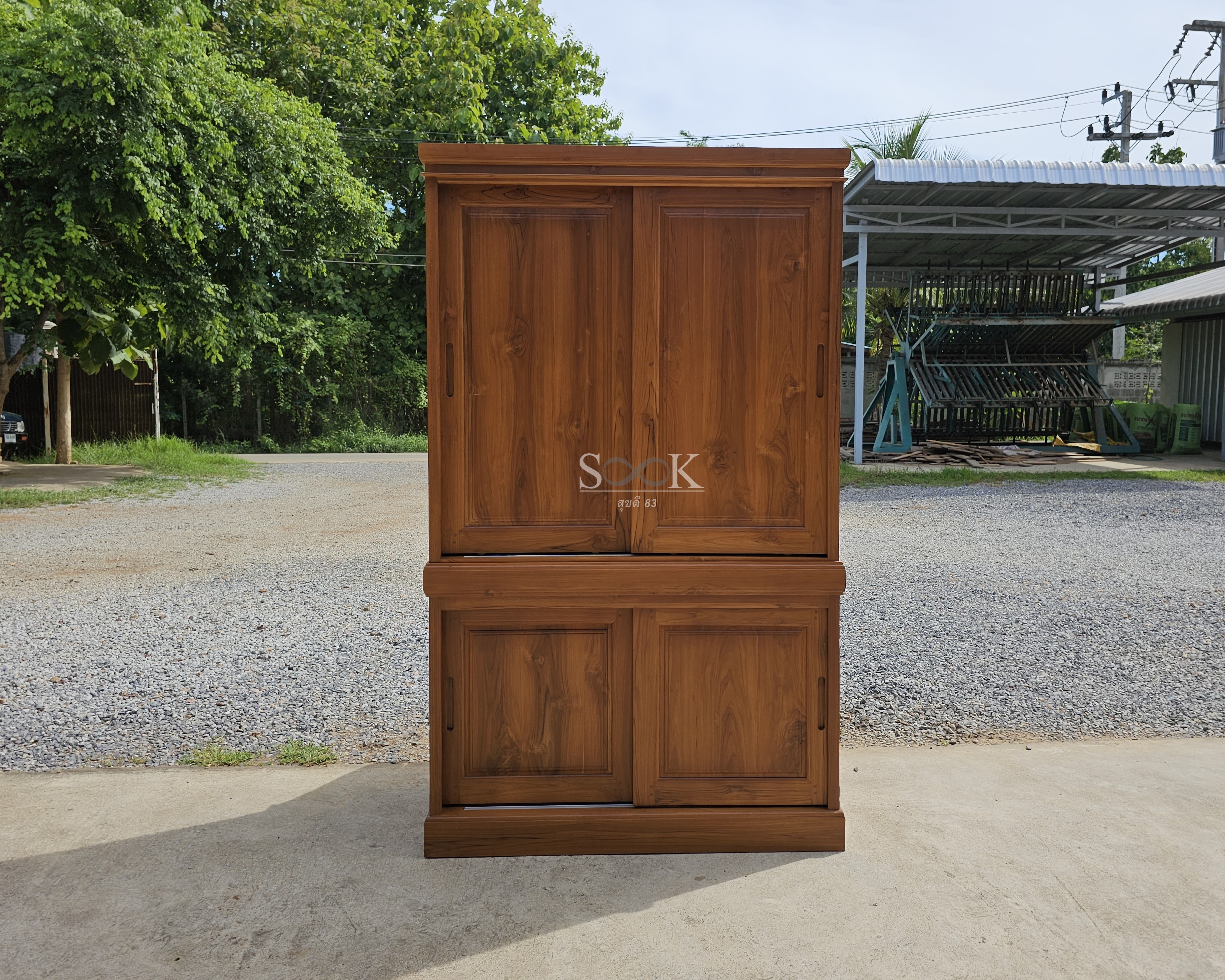 ตู้เสื้อผ้าบานสไลด์ แยกท่อน