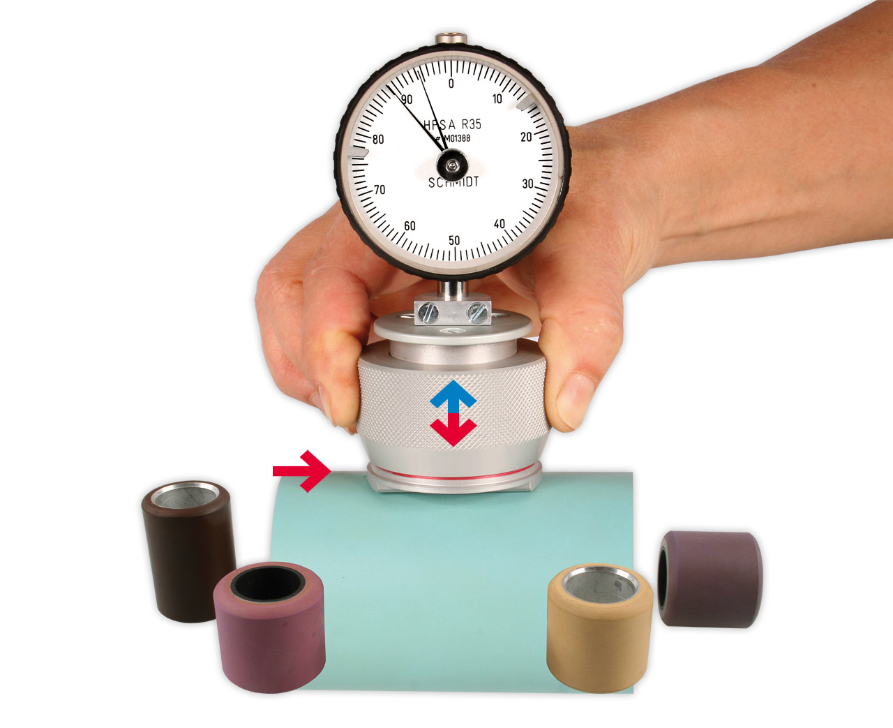 Hans-Schmidt,Shore Durometer,HPS-R Series,Shore Durometer HPSA-R-M,Durometer,เครื่องวัดค่าความแข็งยาง
