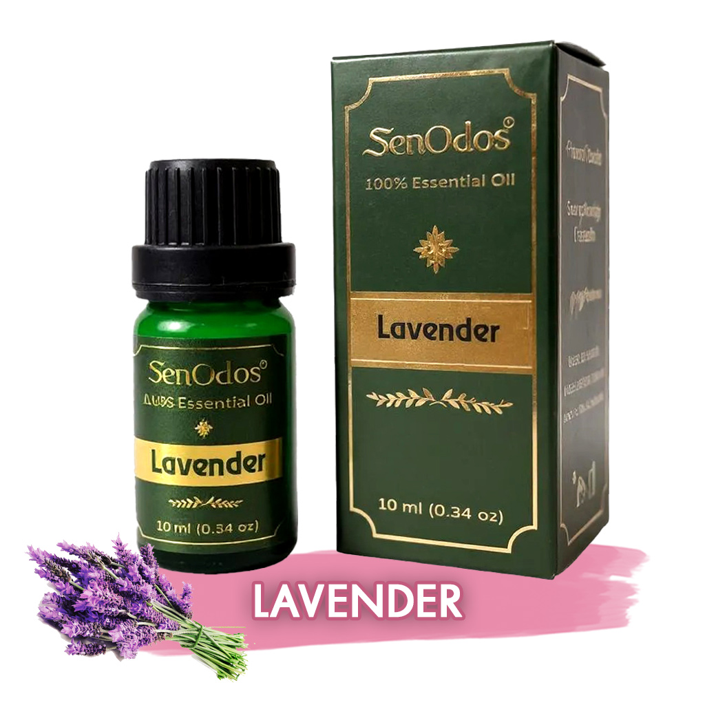 SenOdos น้ำมันหอมระเหยแท้ กลิ่นลาเวนเดอร์ (10 ml) Lavender Pure Essential Oils