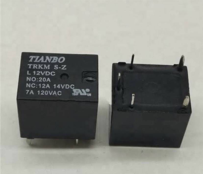 TIANBO RELAY TIANBO 12V DC TRKM S-ZL NO 20A NC 12A 5pin 7 A 120VAC
