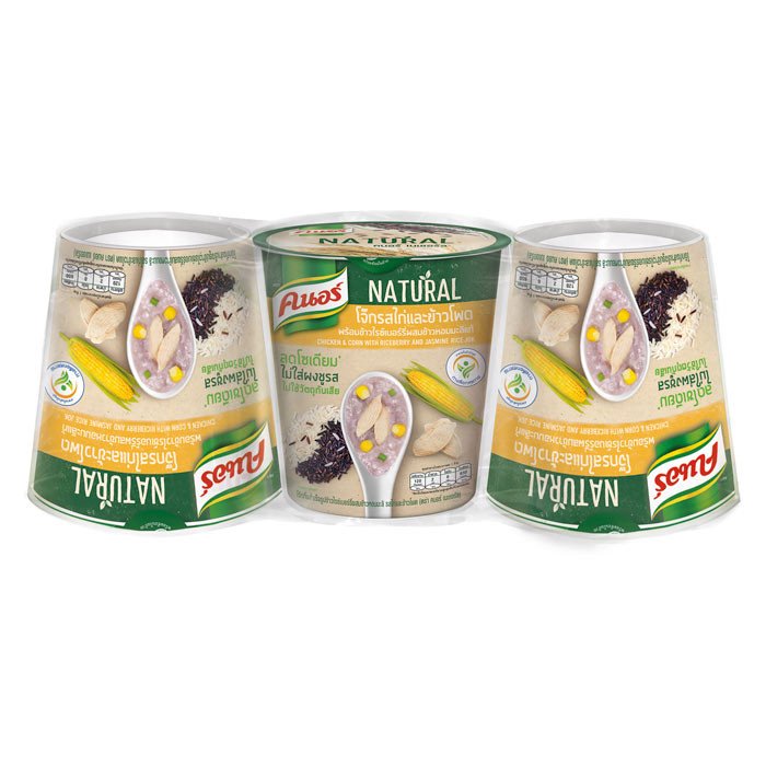 โจ๊กกึ่งสำเร็จรูป 35 กรัม จำนวน 3 กระป๋อง ราคา 78 บาท