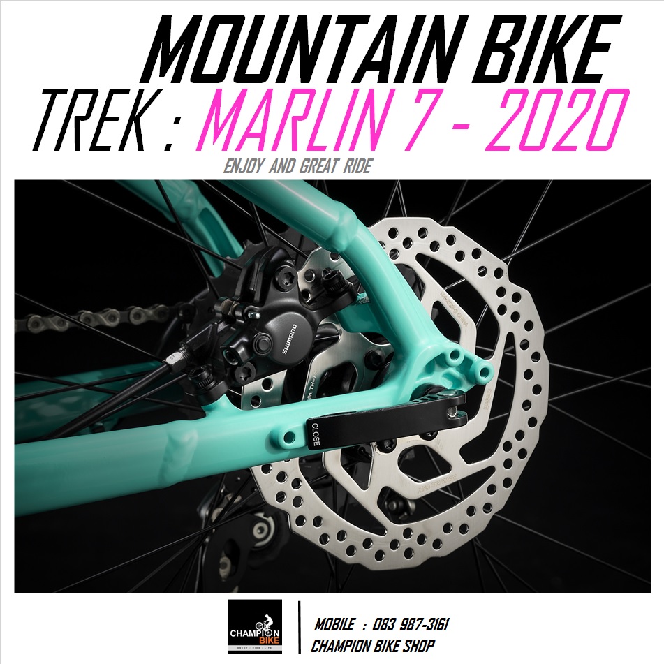 จักรยานเสือภูเขา สำหรับผู้หญิง TREK : MARLIN 7 DISC MOUNTAIN BIKE FOR WOMEN - 2020