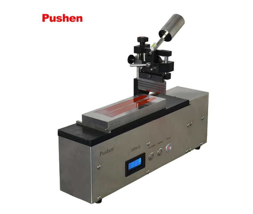 High Precision fineness Meter Grindometer,BRAND PUSHEN BRAND PUSHEN Automatic Drawdown Machine Device Equipment for Grindometer,