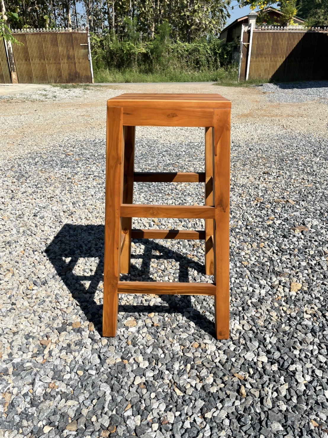 เก้าอี้ Stool สูงแบบสี่เหลี่ยม