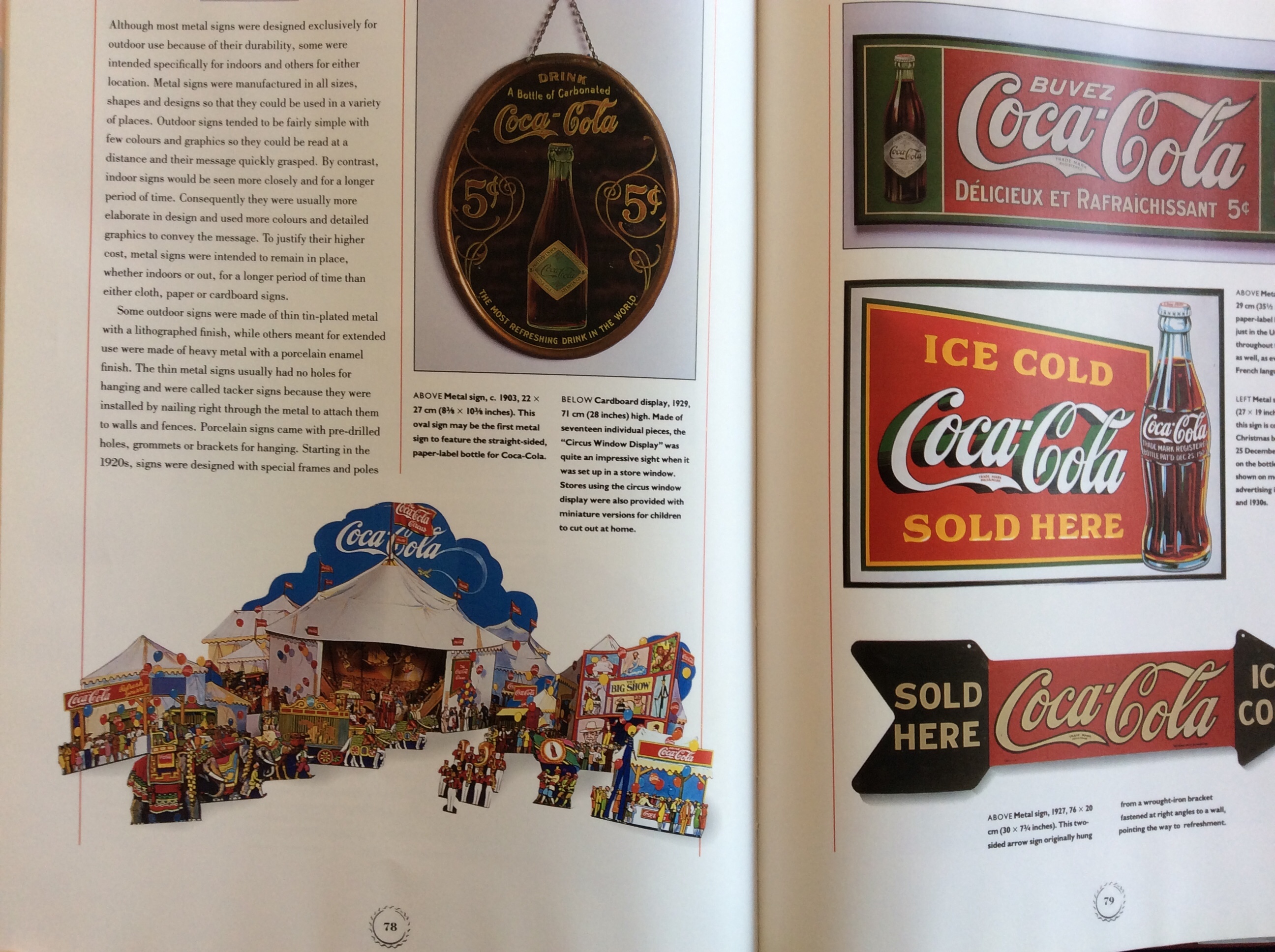 หนังสือรวมของสะสม Coca Cora