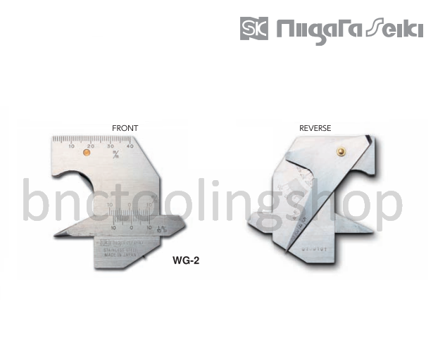 เกจวัดแนวเชื่อม,Welding Gauge,Niigataseiki,WG-2