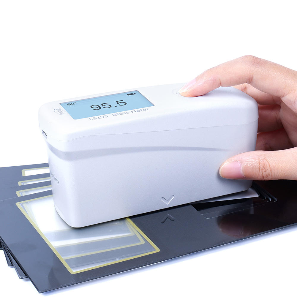 Linshang, เครื่องวัดค่าความเงา, LS195 60 Universal Angle Gloss Meter 0-200GU Stone Tile Gloss Meter Including Software