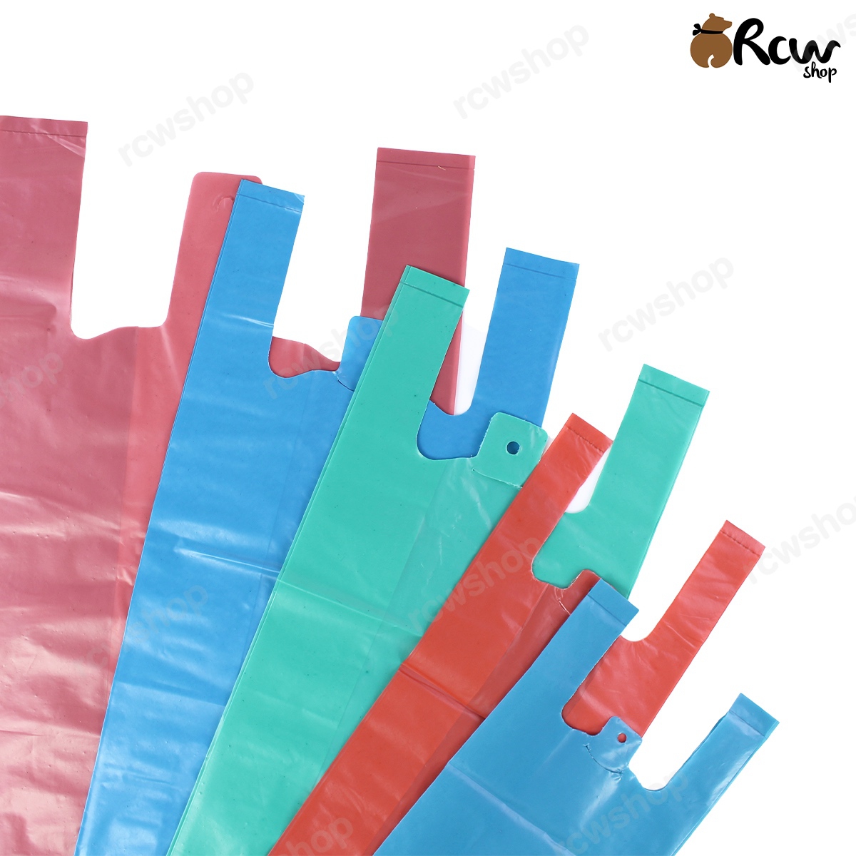 ถุงหิ้วสี เกรด B หนา เหนียว (1 กิโลกรัม)