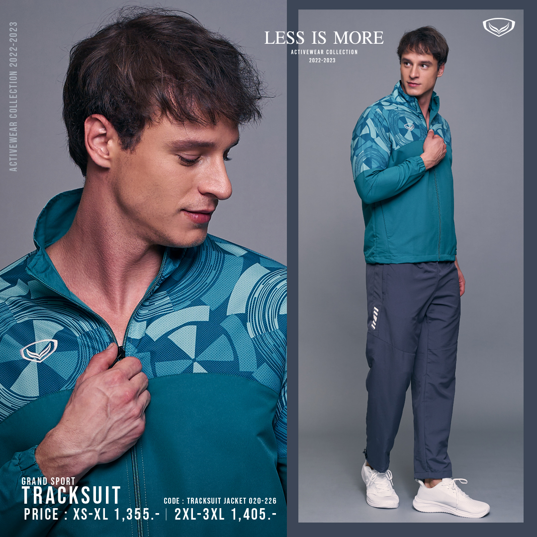 Grand sport เสื้อแทร็กสูท แกรนด์สปอร์ต Tracksuit รุ่น 20-226
