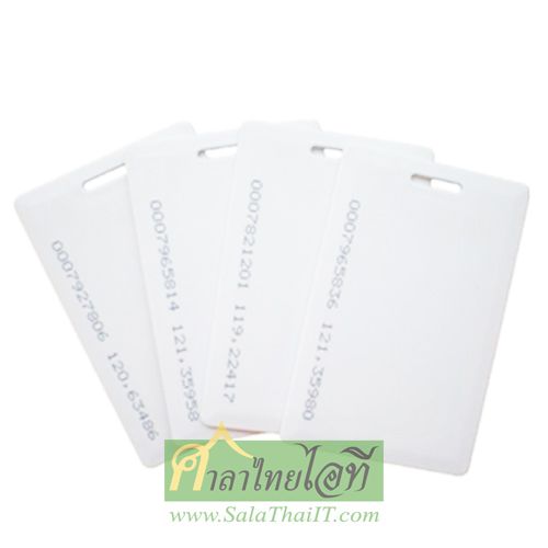 CLI-T18 บัตรคีย์การ์ด 125KHz แบบหนา ราคาขายส่ง