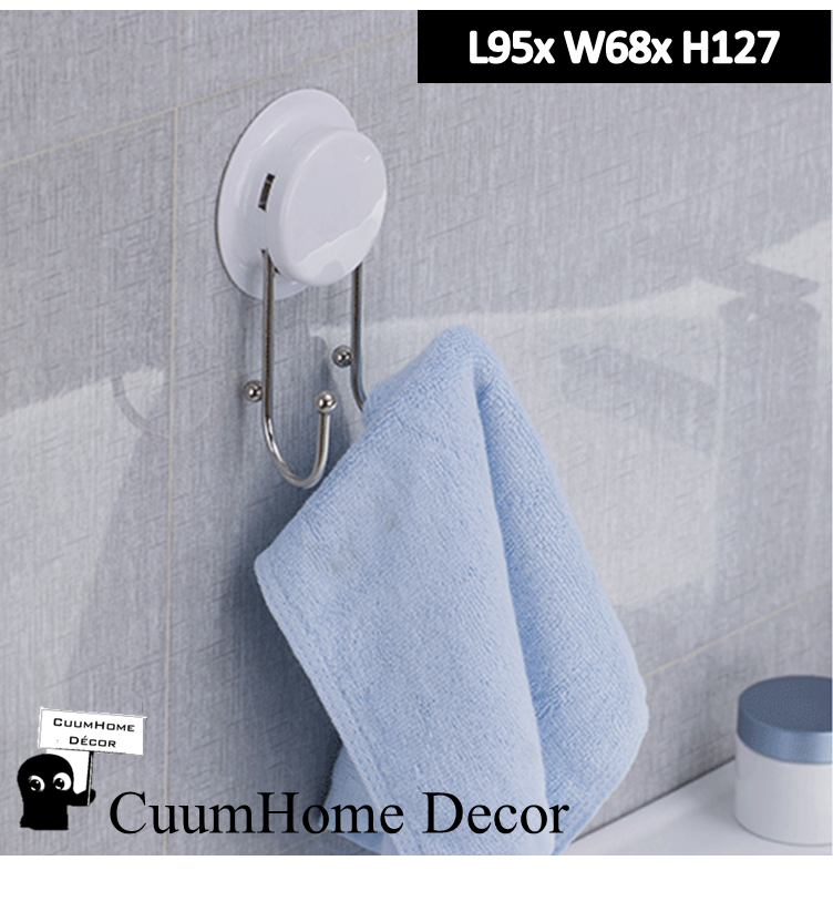 VR-34 ตะขอแขวน แบบ 2 ขา ไม่ต้องเจาะผนัง