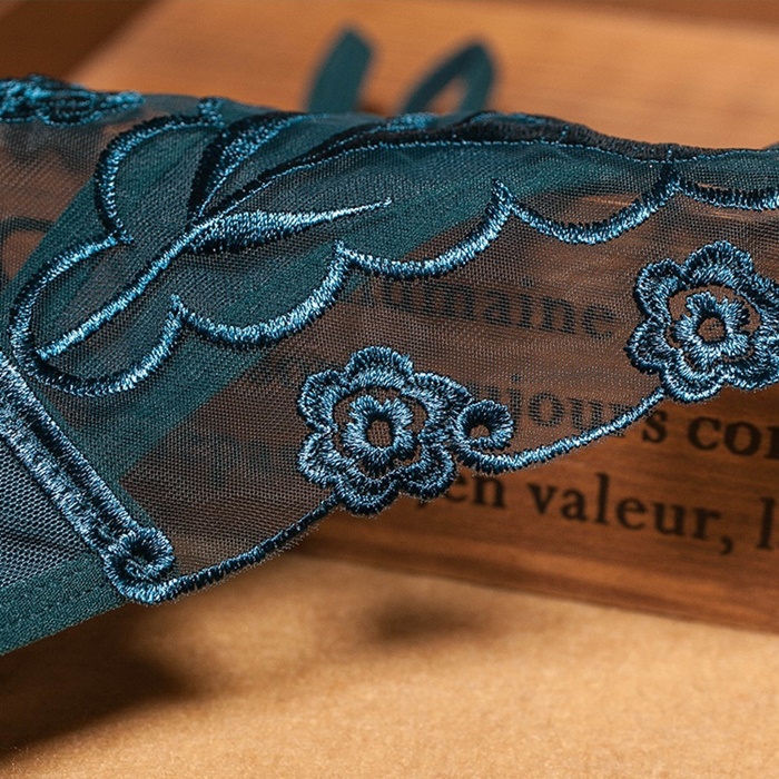 NA013 จีสตริงเซ็กซี่ จีสตริงผ้าซีทรูปักลายลูกไม้ตรงขอบยางยืดดีไซน์เส้นคู่สวยๆตามรูปถ่ายสินค้าจริงเลยค่ะ