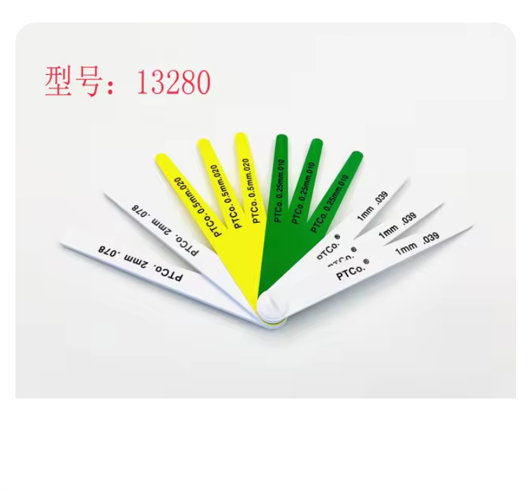Plastic thickness gauge,Productiontoolco 13280 ,PTCO thickness gauge gap gauge for automotive industry measuring tool 13280,