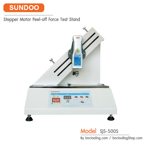SUNDOO,Stepper Motor Peel-off Force Test Stand, SJS-500S , Peel-off Force gauge Test Stand, Capacity: 500N; Stroke: 200mm.