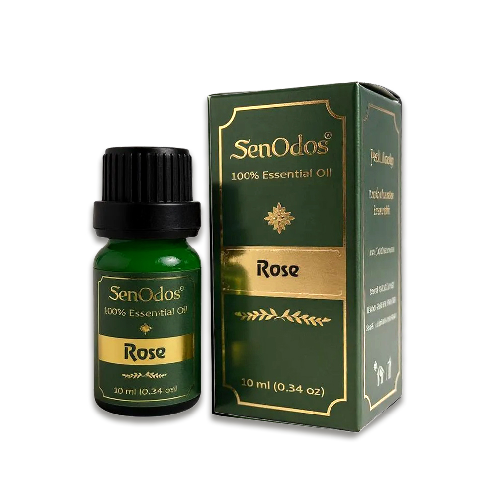 SenOdos น้ำมันหอมระเหยแท้ กลิ่นกุหลาบแท้ 10ml. Rose Pure Essential Oils
