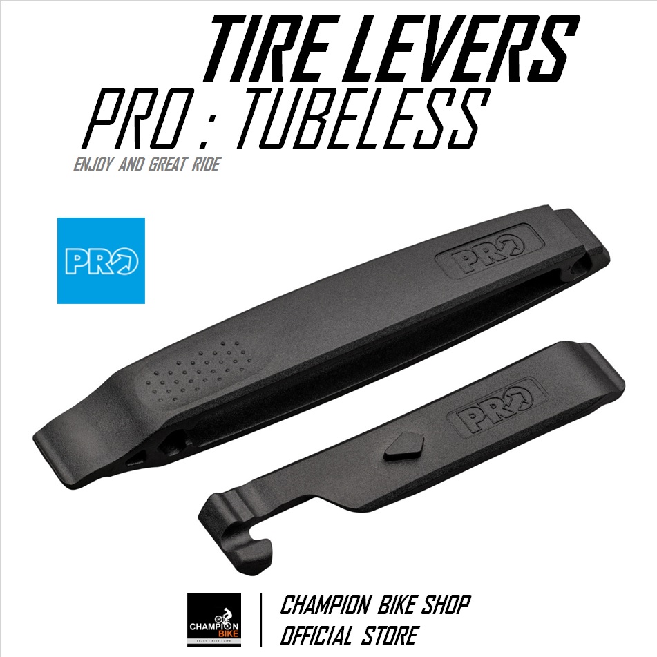 ที่งัดยางทูปเลส ที่งัดยางTUBELESS ที่งัดยางจักรยาน PRO : BICYCLE TUBELESS TIRE LEVERS SET