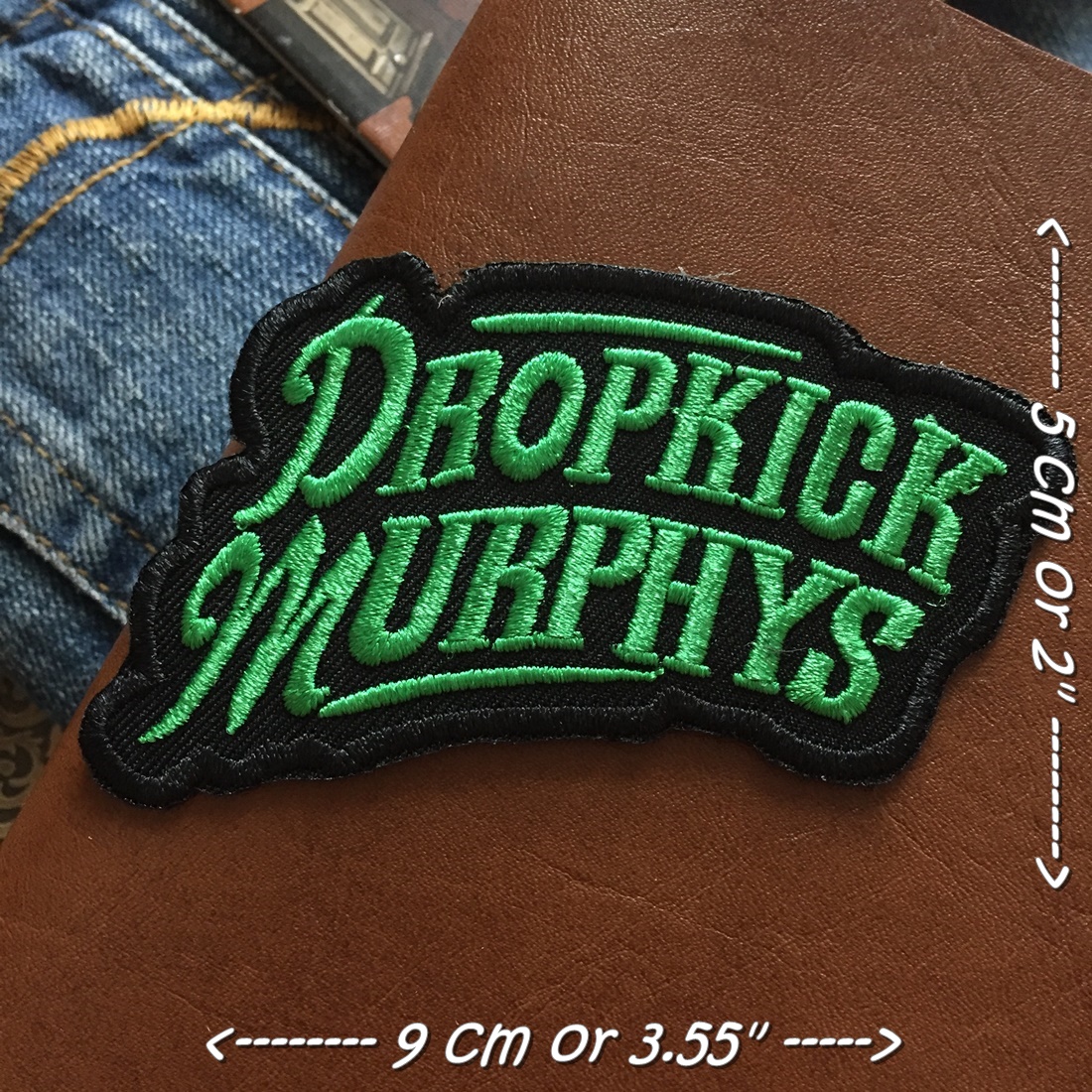 Dropkick Murphys วงดนตรี ร็อค เฮฟวี่เมทัล พังค์ ตัวรีดแบบปัก อาร์มปัก ตัวรีดติดเสื้อ ตัวรีด ติดกระเป๋า ติดหมวก ติดแจ๊คเก็ต Rock Iron on Embroidered Patch
