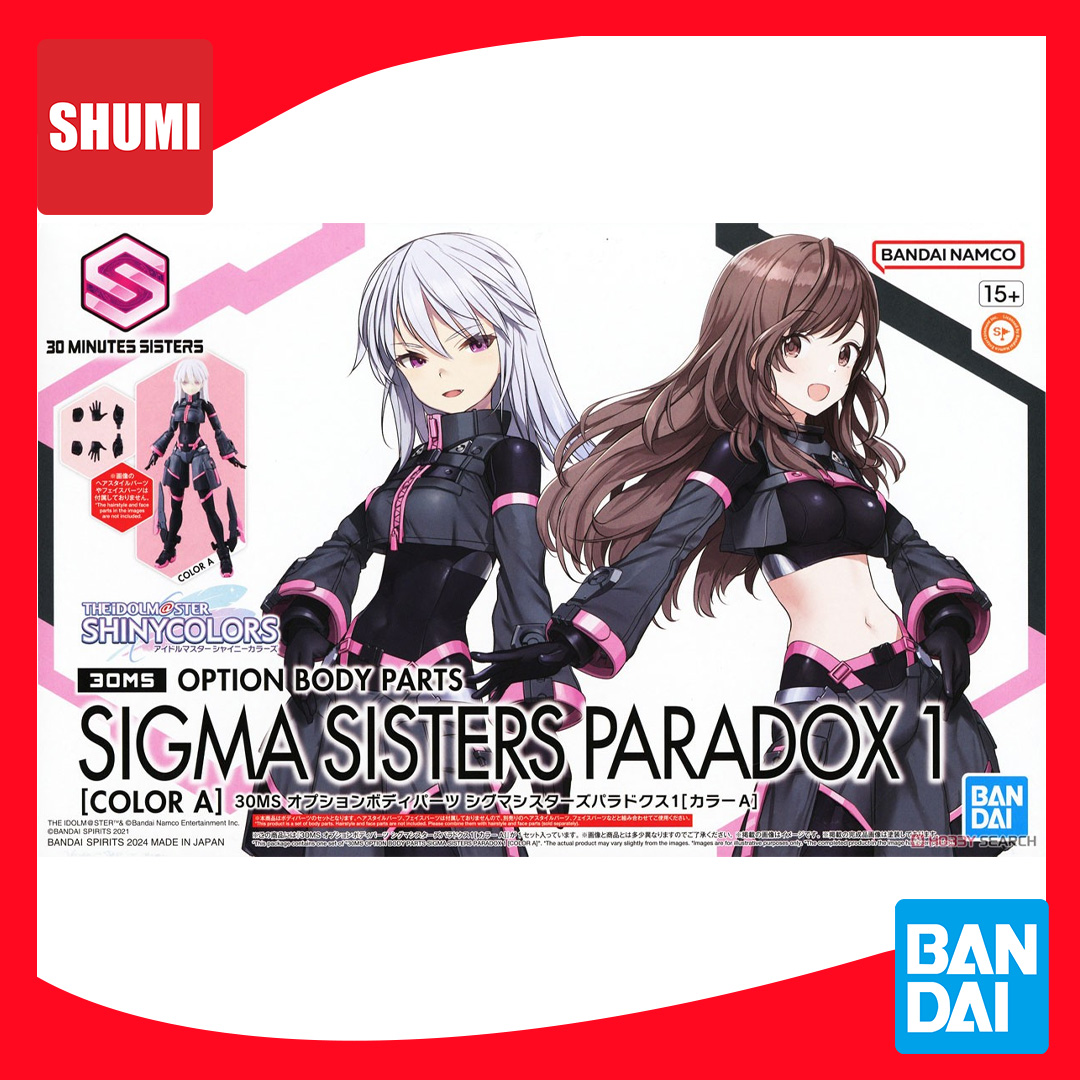 Bandai 30MS OPTION BODY PARTS SIGMA SISTERS PARADOX 1 [COLOR A] 4573102674180 A6