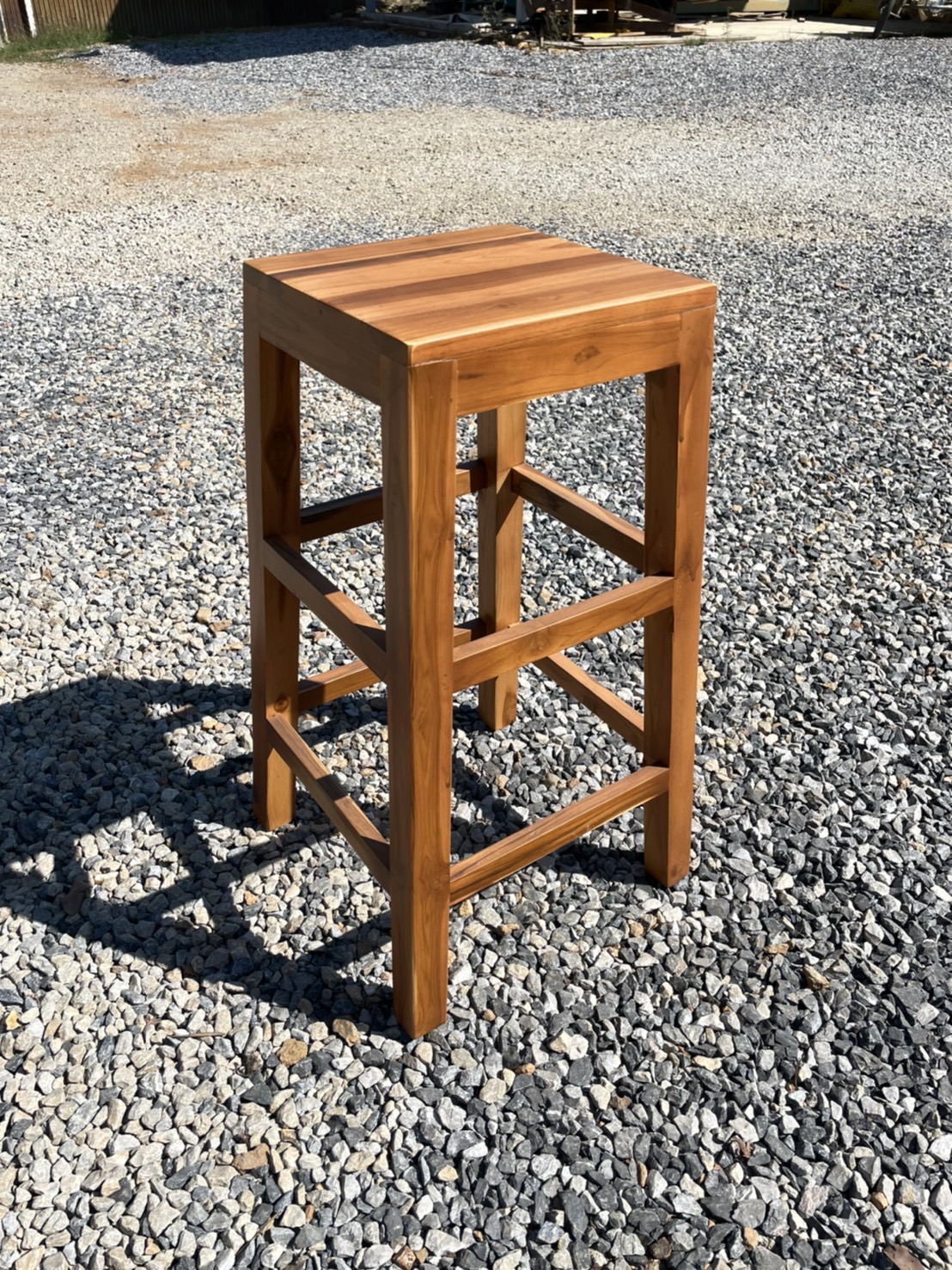 เก้าอี้ Stool สูงแบบสี่เหลี่ยม