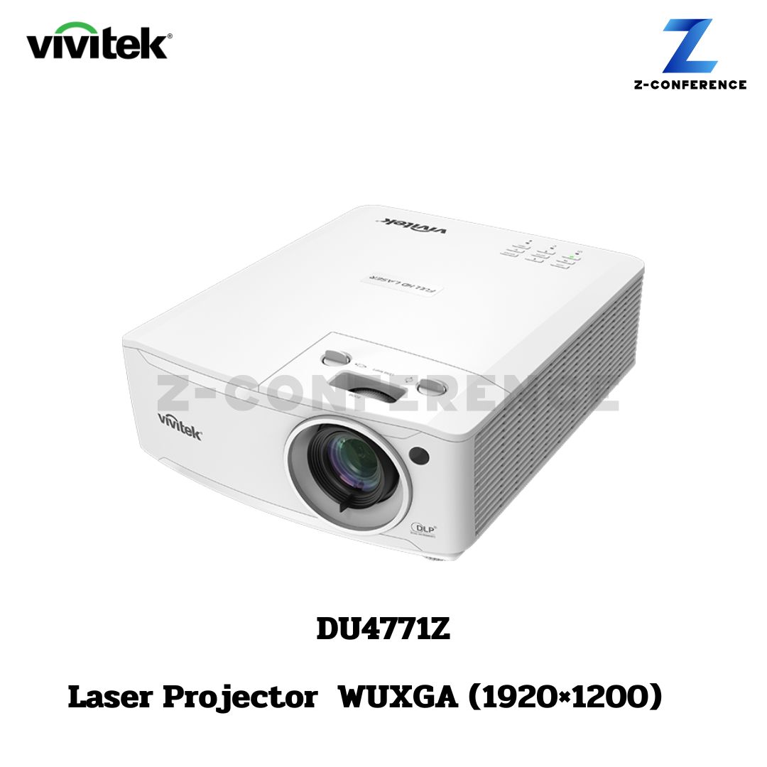 Projector Vivitek DU4771Z Laser Projector (6,000 lumens) projector , โปรเจคเตอร์ , เครื่องฉายโปรเจคเตอร์ , โปรเจคเตอร์ดูหนัง , เครื่องโปรเจคเตอร์