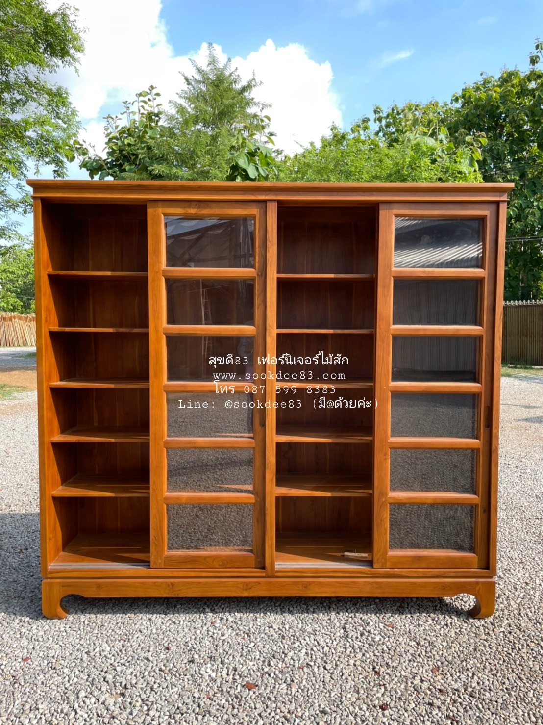 ตู้โชว์ 2 x 2 ม.