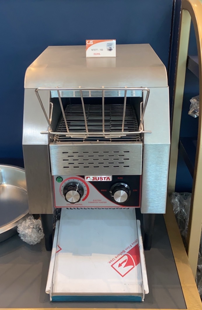 เครื่องปิ้งขนมปังสายพาน Conveyor Toaster NTSTT-150 ตรา JUSTA