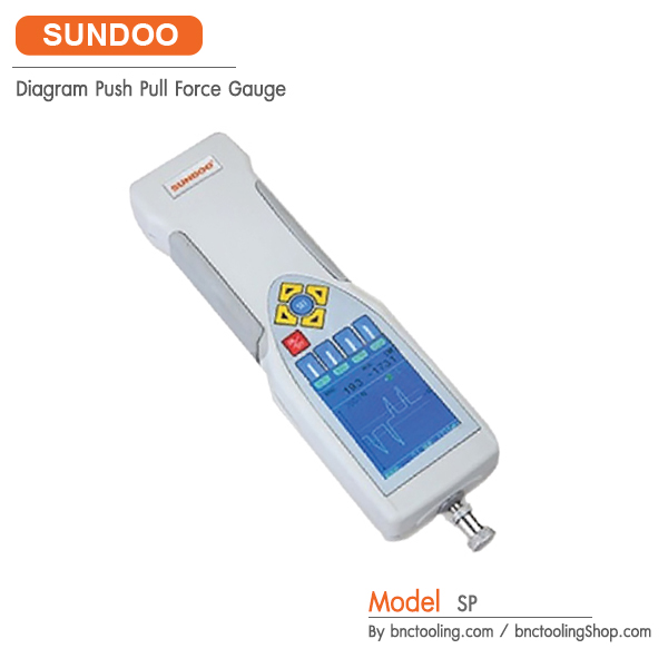 SUNDOO, Diagram Push Pull Force Gauge,เครื่องวัดแรงดึง แรงกด, SP