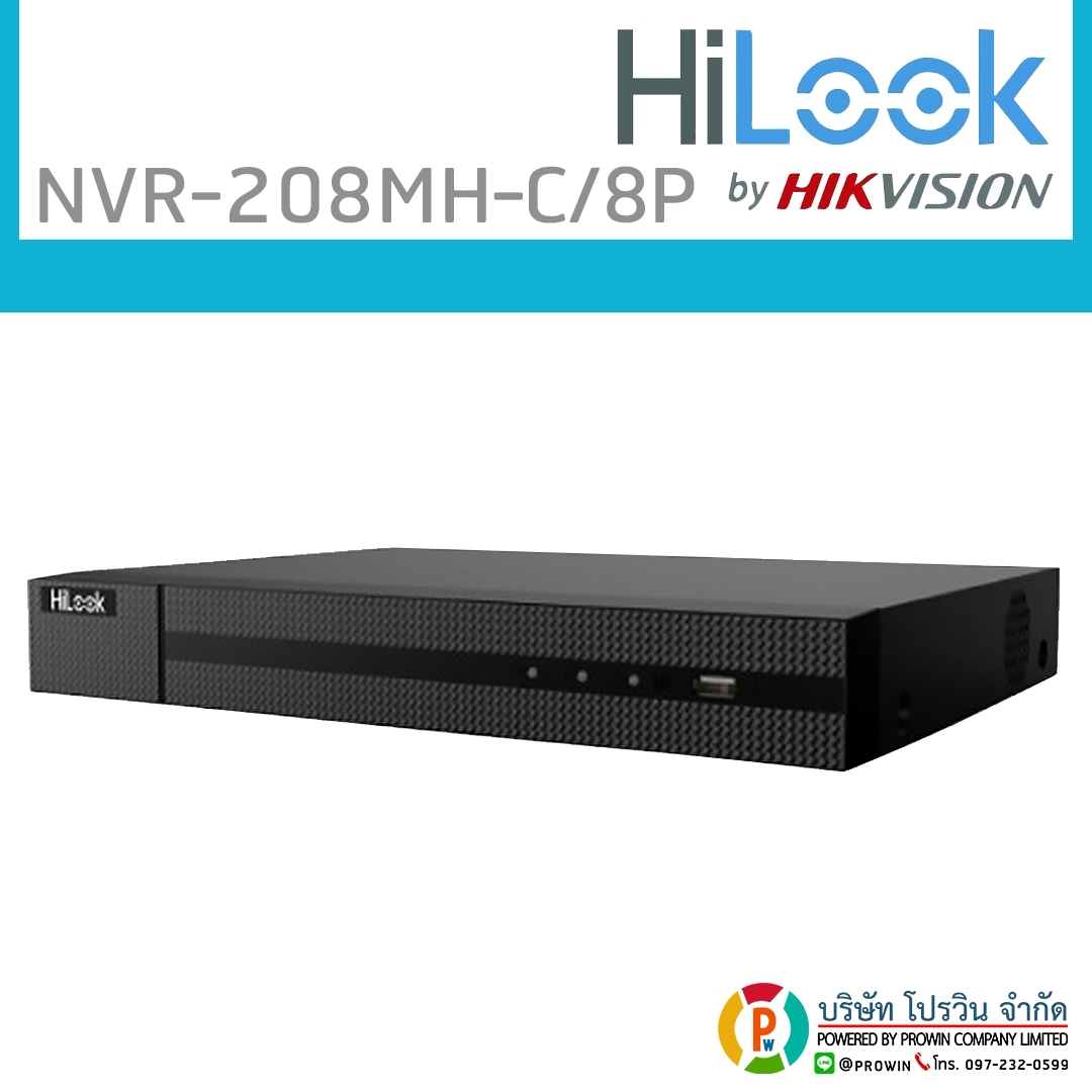 HiLook NVR-208MH-C/8P
