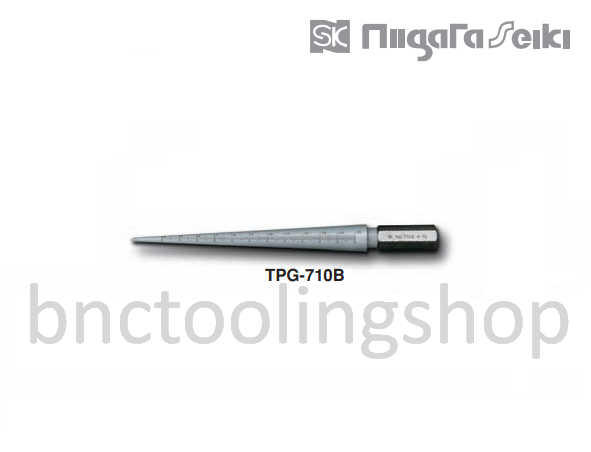 เตเปอร์เกจทรงกลม 4-15มิล,Circuler Taper Gauge 4-15mm,Niigataseiki,TPG-710B